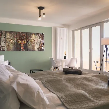 Shanti - Studio, Suedvorstadt, Balkon, Tv Лейпциг